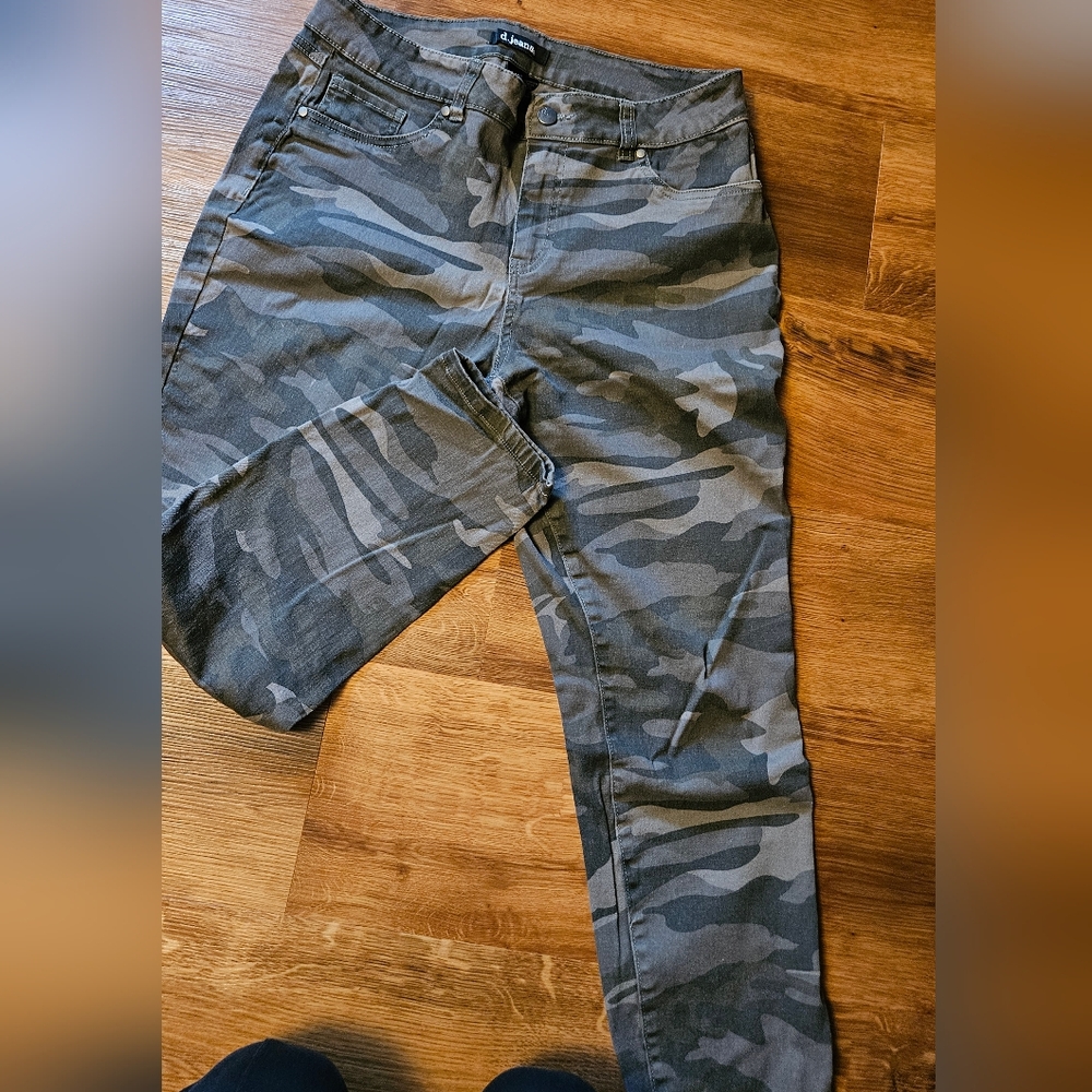 Camouflage Skinny Jeans